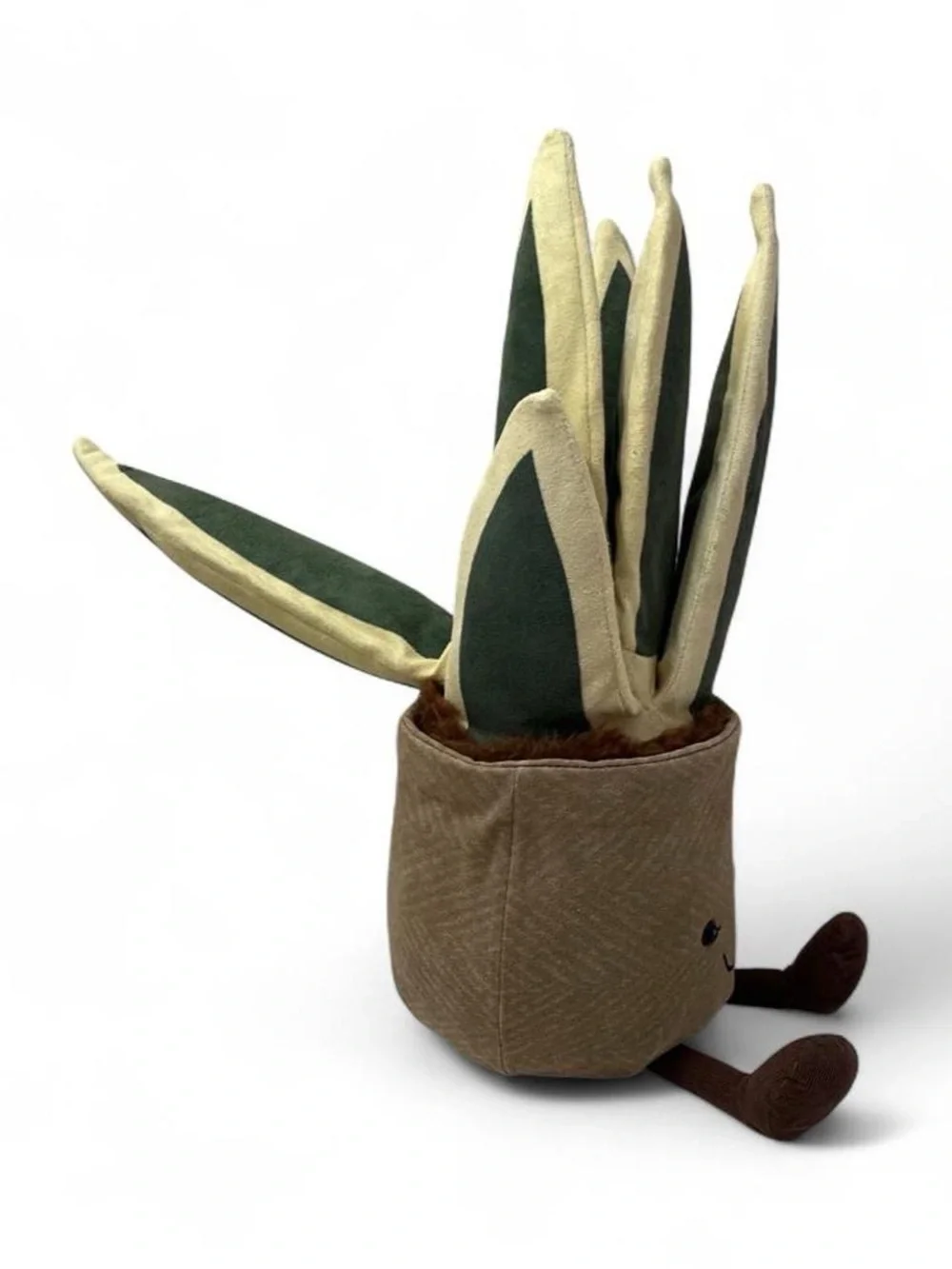 Retired Jellycat Amuseables Snake Plant Adult Collectible Plush Toy Plush Plant